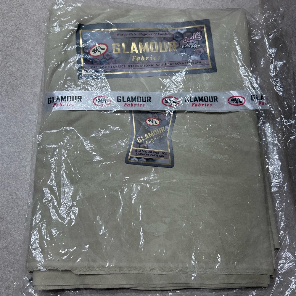 Glamour Fabrics in Olive Green